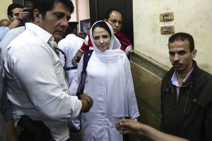 Aya Hijazi is released from detention in Cairo