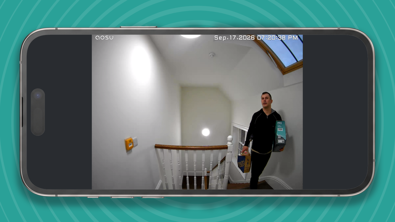 Aosu Video Doorbell R1 Ultra footage in app