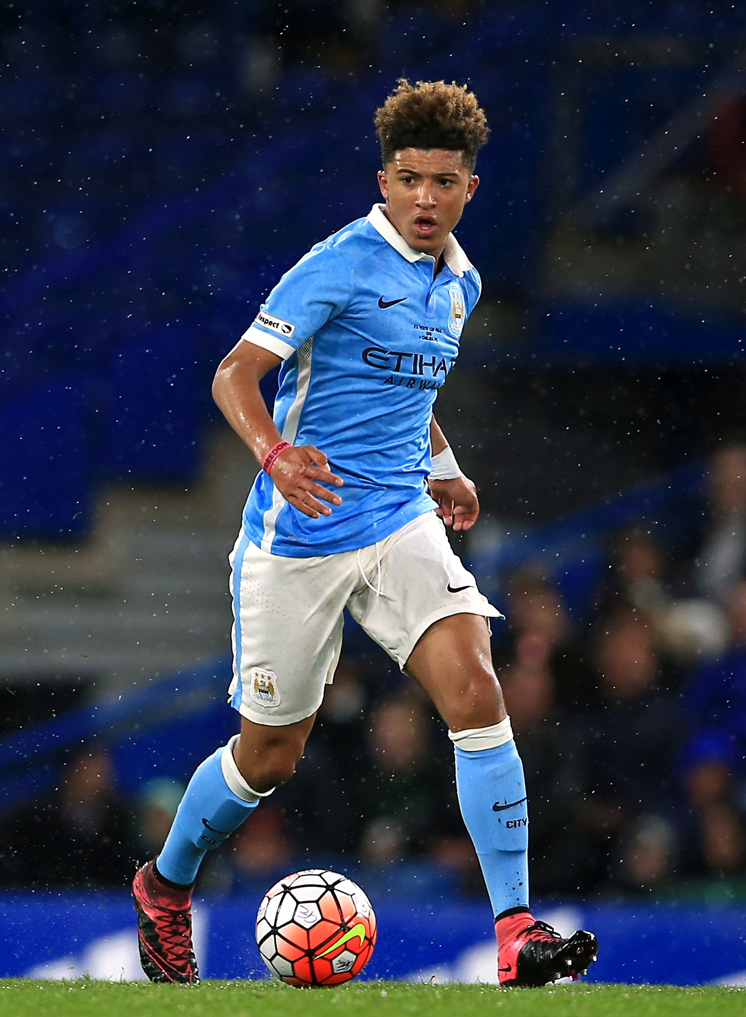 Jadon Sancho left Manchester City to join Borussia Dortmund