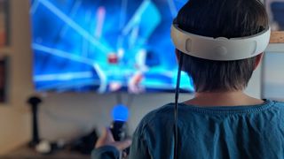 Beat Saber on PlayStation VR