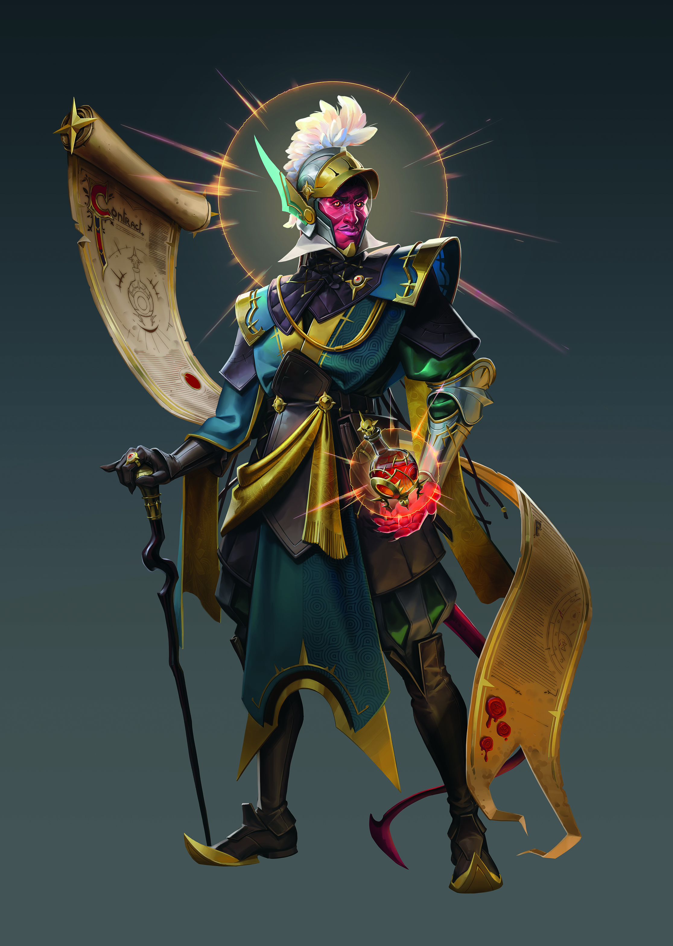 digital character art