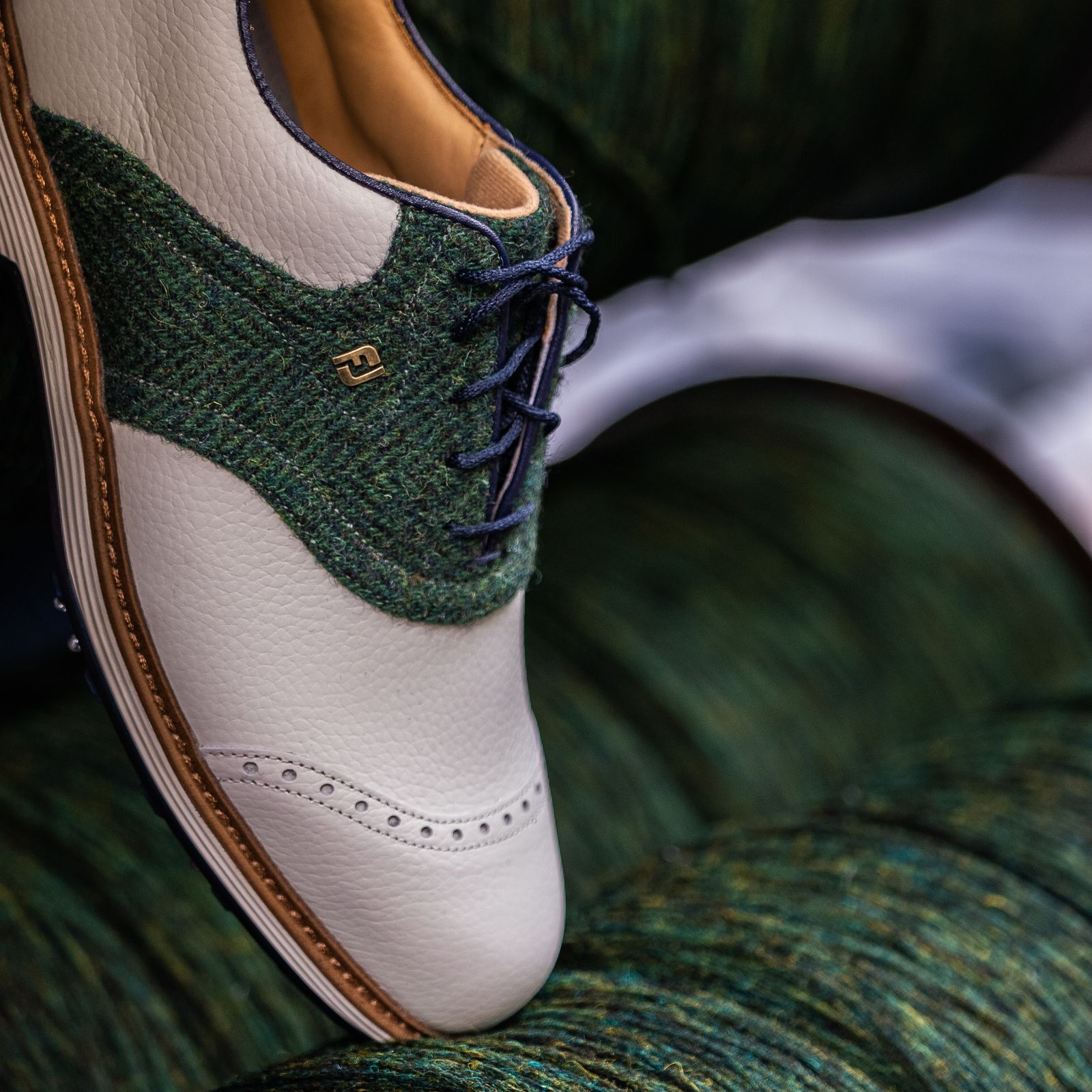 FootJoy édition limitée Harris Tweed Wilcox Premiere Series homme