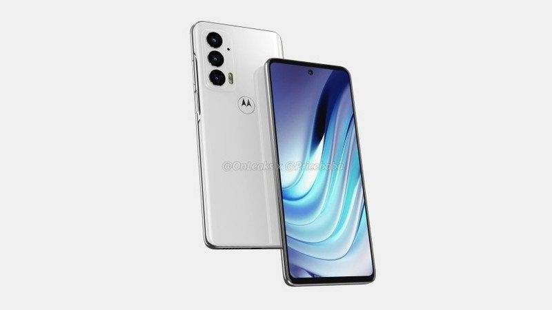 Motorola Edge 20 Cad Render