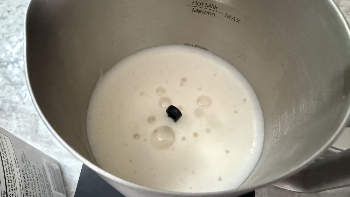 Terra Kaffe Aero with plant based milk
