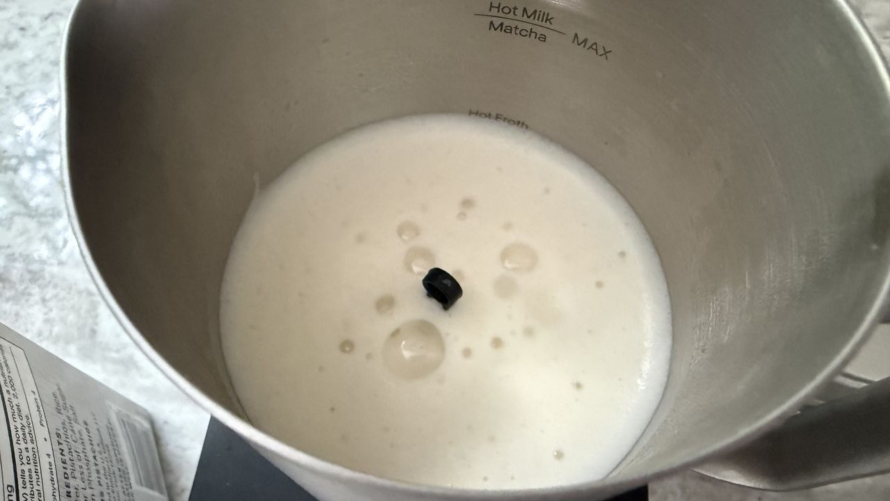 Terra Kaffe Aero with plant based milk