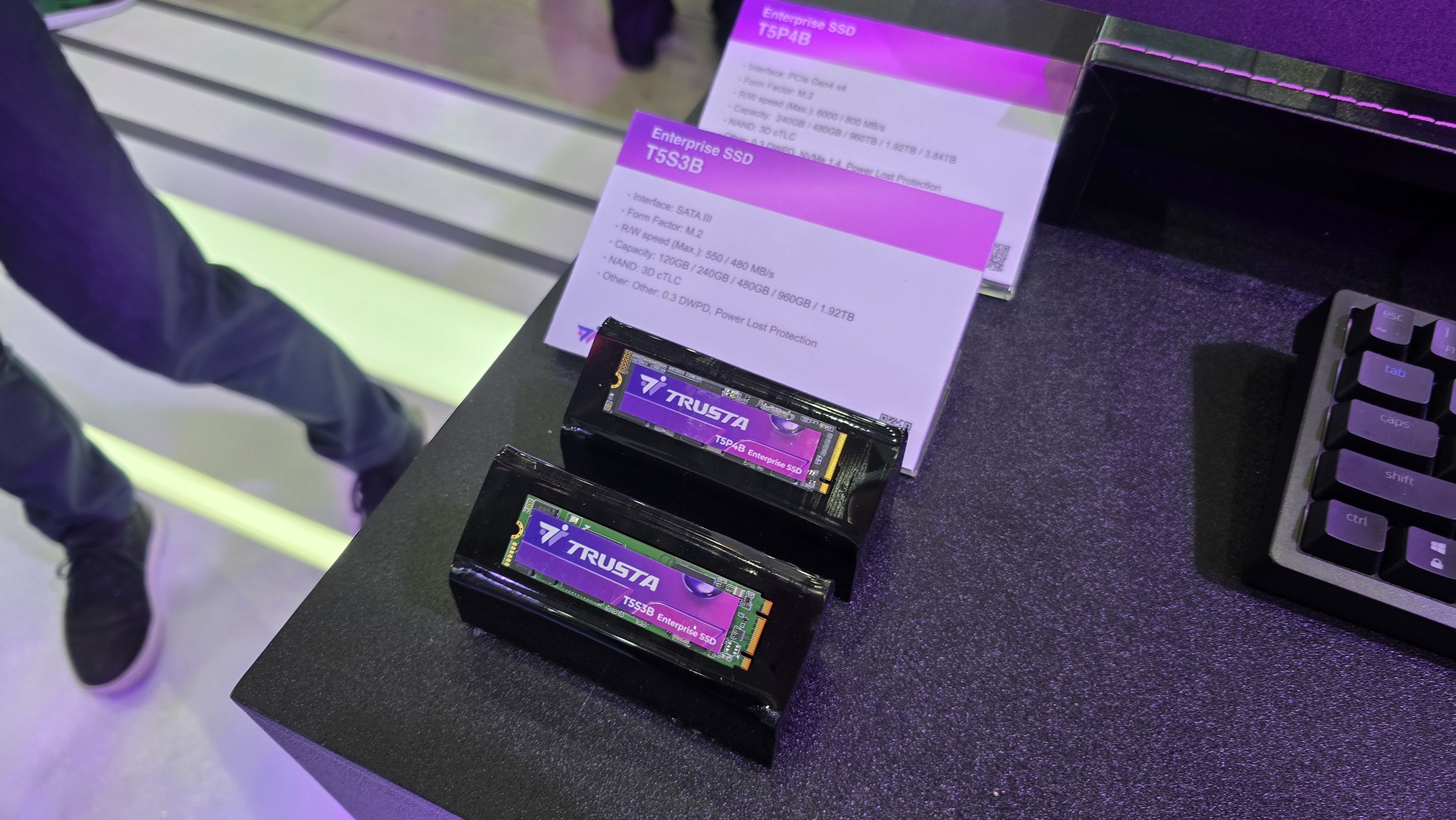 Adata Trusta enterprise SSDs