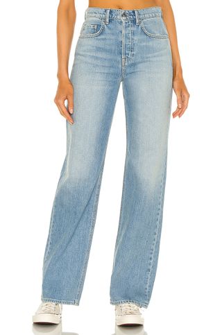 GRLFRND, Brooklyn High Rise Straight Jeans