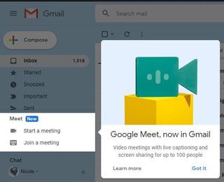 Google Meet Email Integration