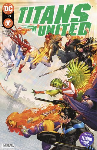 Titans United #1 cover