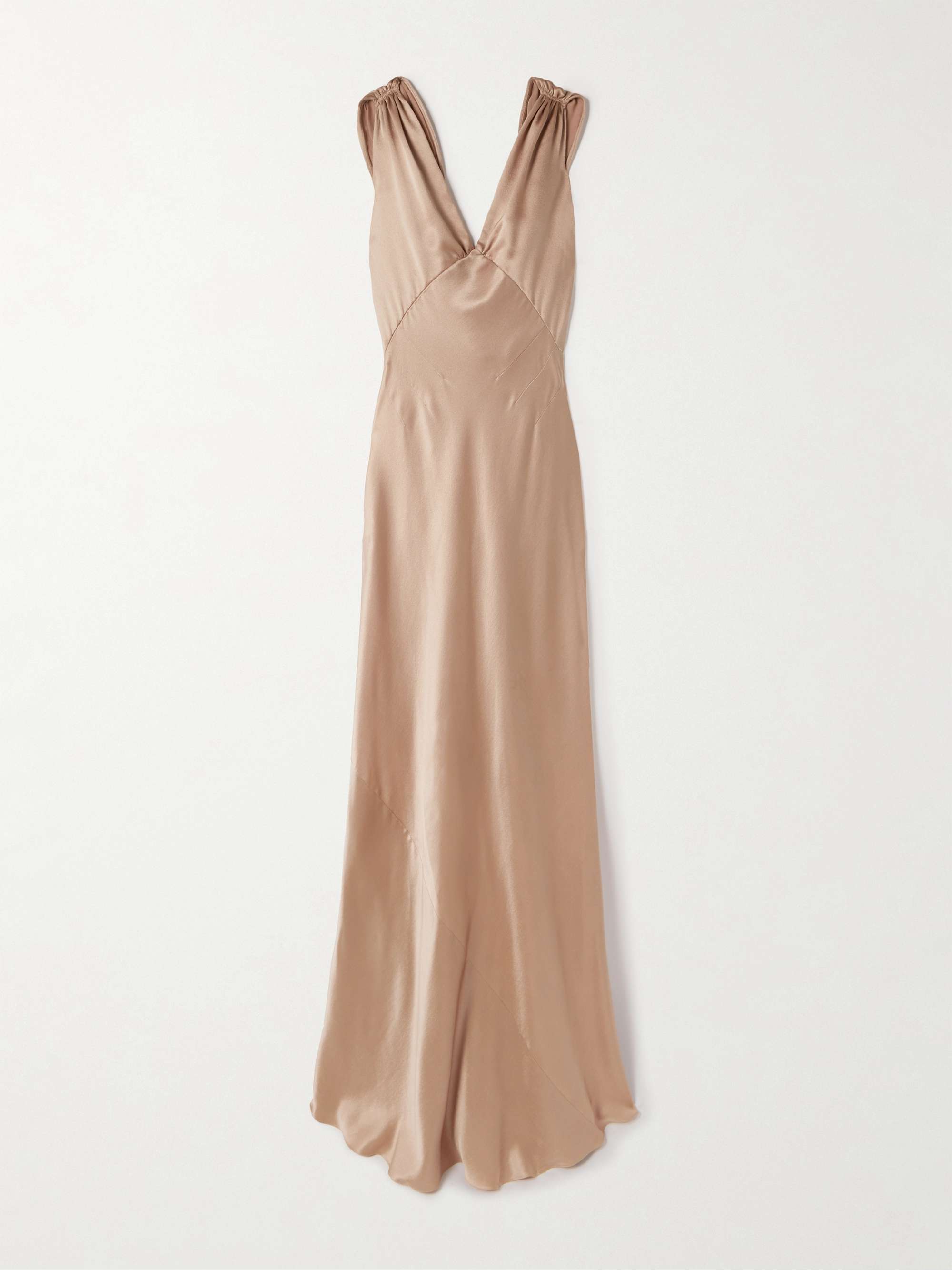 Silk-Satin Gown