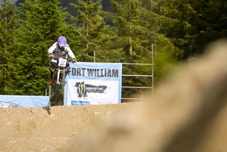 World champion Anneke Beerten in qualifying