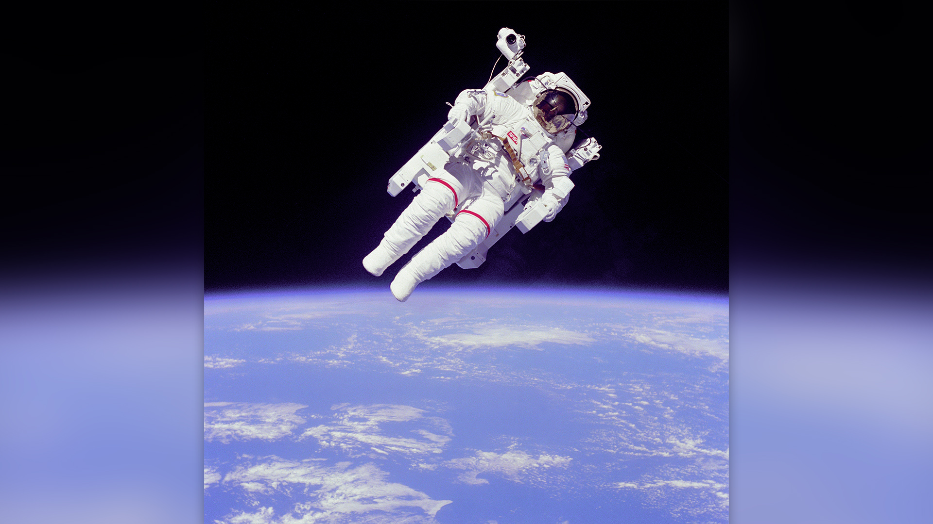 The iconic photo of astronaut Bruce McCandless II outside the space shuttle Challenger was taken on Feb. 7, 1984.