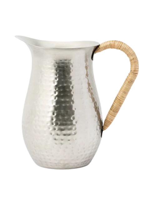 Hammered Stainless Steel Pitcher
