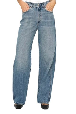 Taylor High Rise Barrel Leg Vintage Jeans in Endless Sea