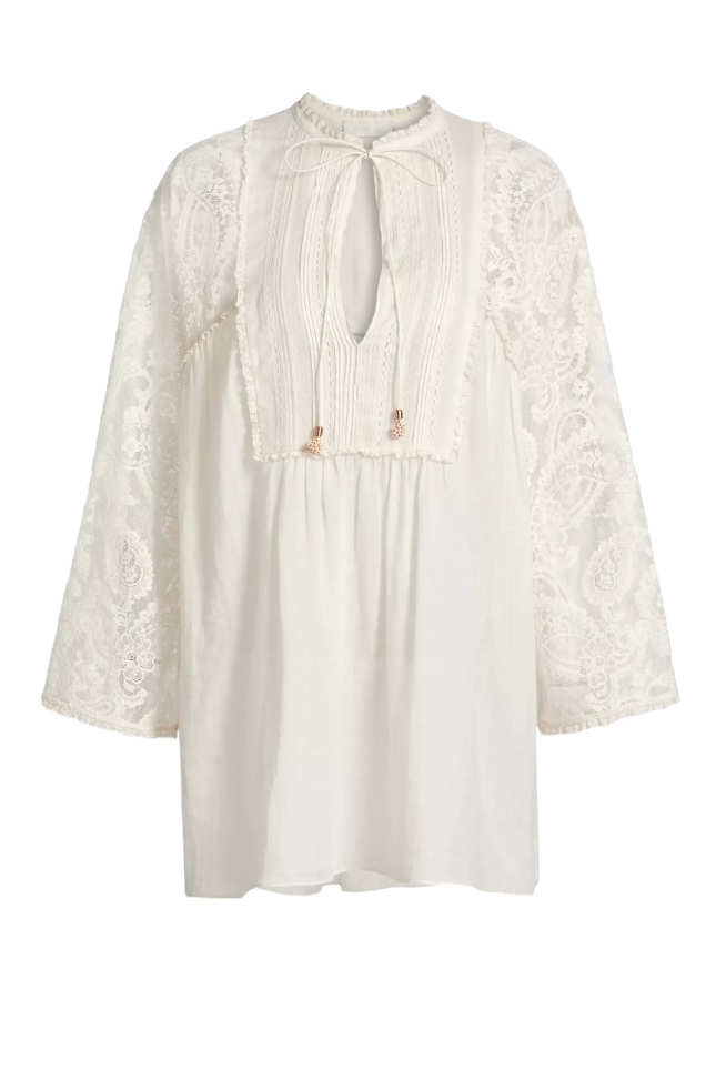 ZimmermannAscension Lace Yoke Tunic