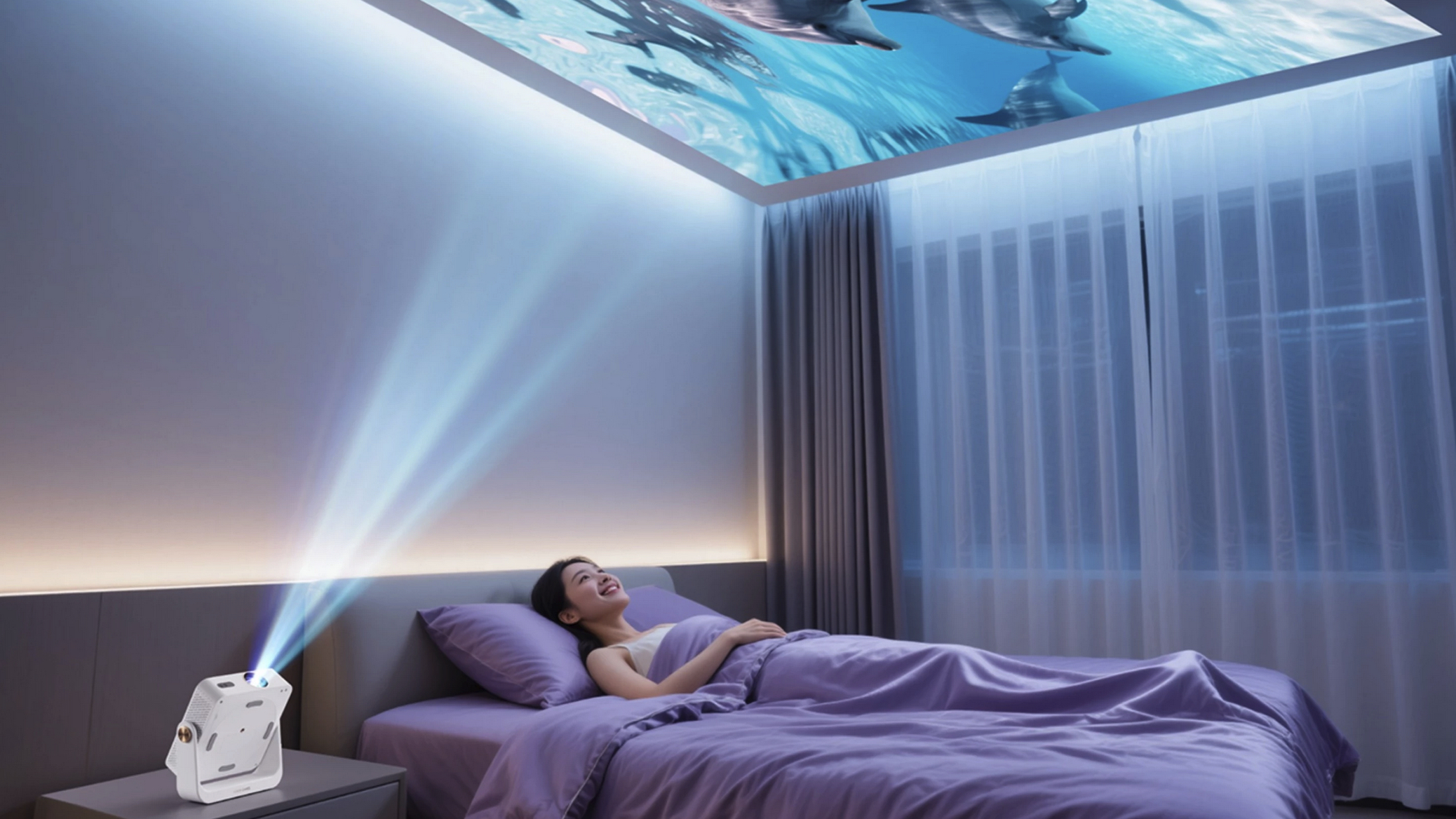 The Choice Bee AI Projector Air