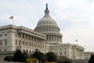 The Senate side of the U.S. Capitol building. Credit: Scrumshus/Public domain