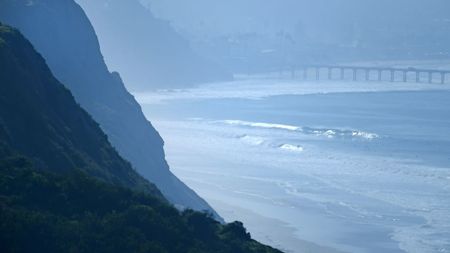 Black's Beach in San Diego.