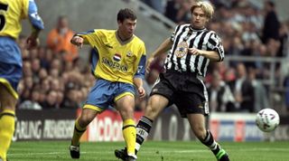 Andreas Andersson of Newcastle United, 1998