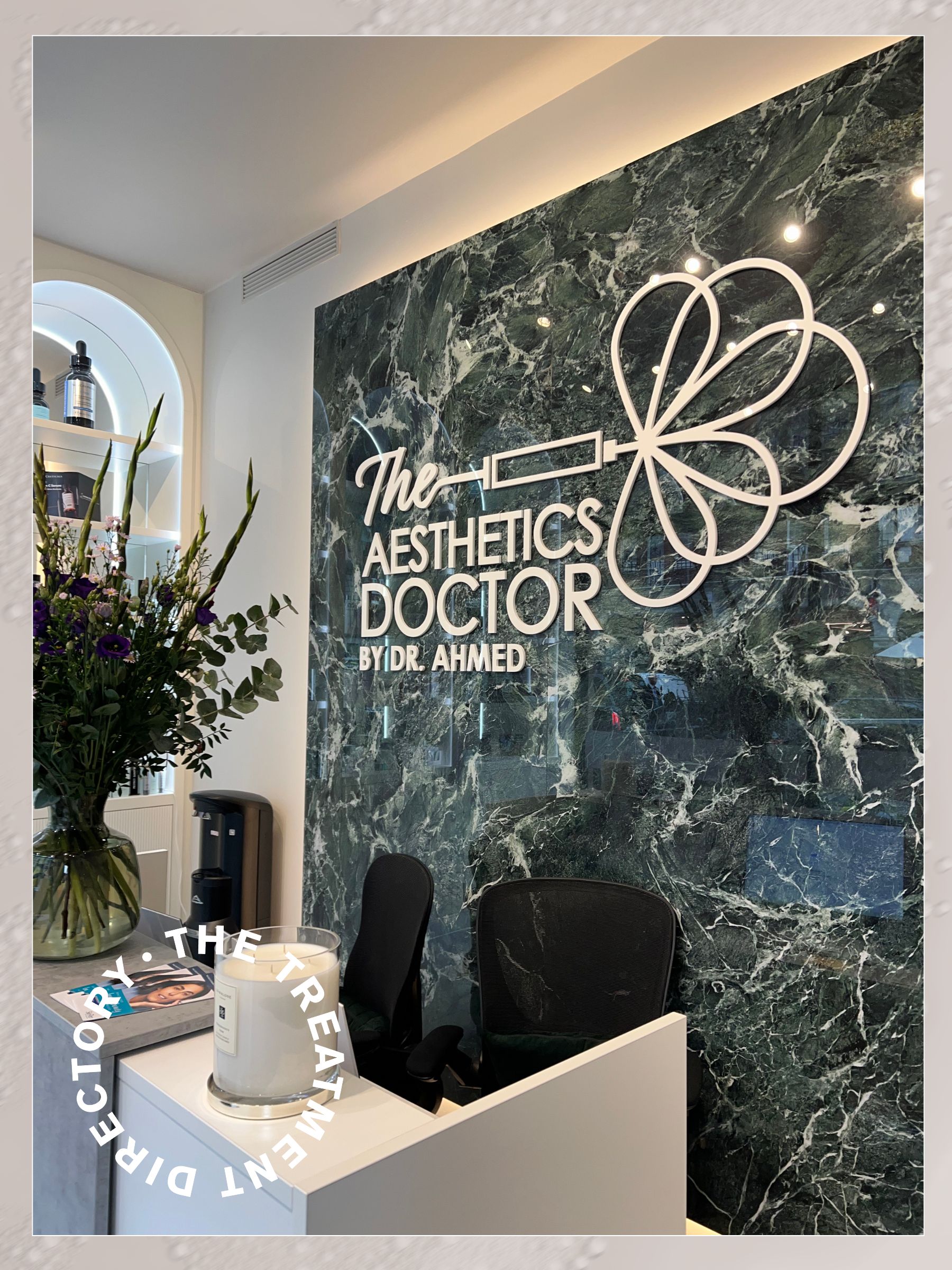 A picture of the clinic where one Who What Wear UK editor is getting her tattoo removed