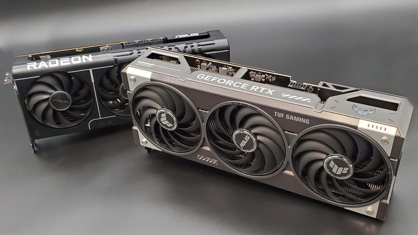 AMD RX 9070 XT and Nvidia RTX 5070 Ti graphics cards from Asus