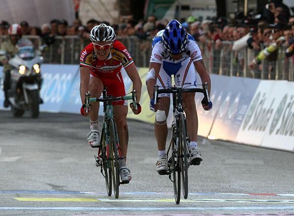 Enrico Gasparotto (Barloworld) took the overall lead but had to be content with second on the stage.