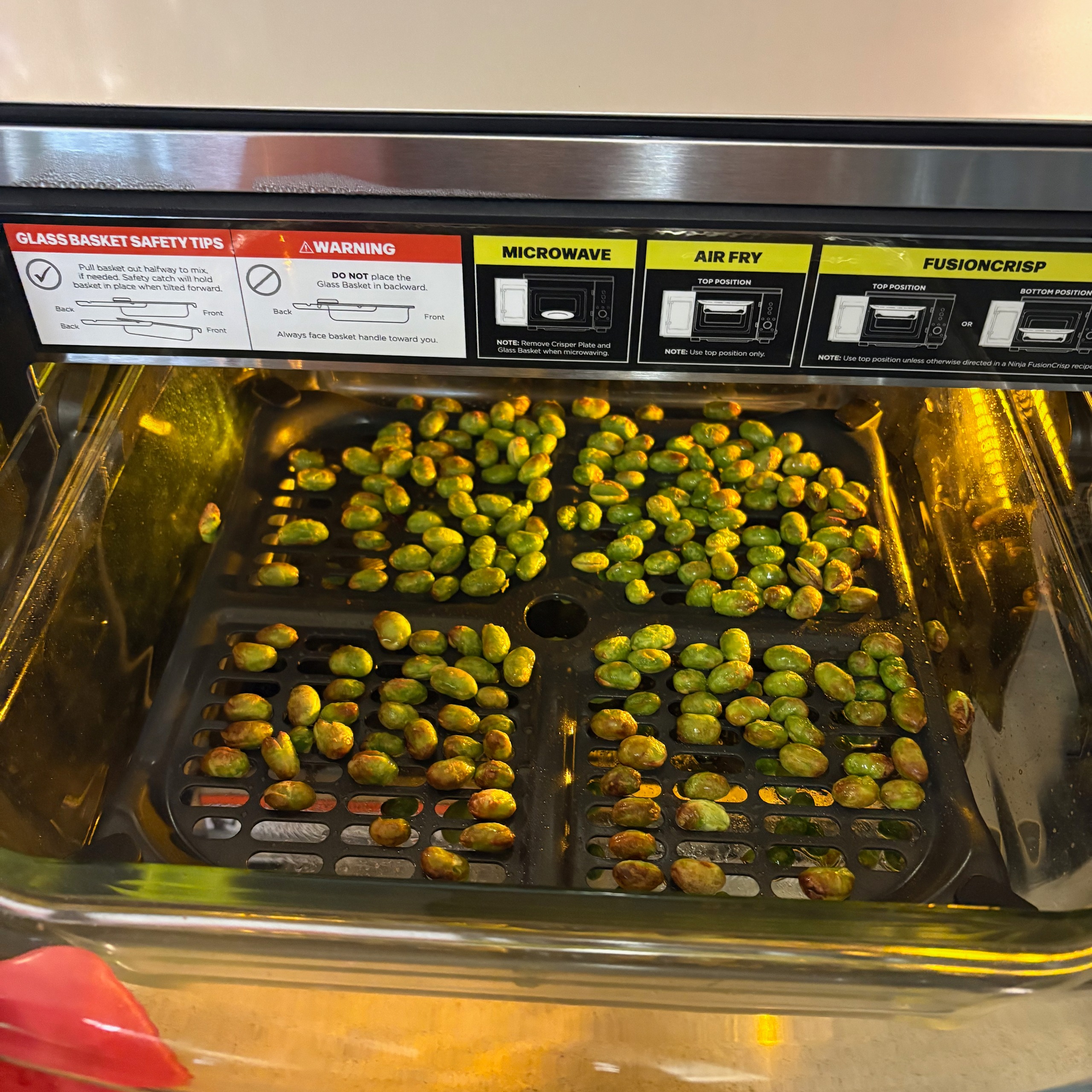 Testing the Ninja Crispi microwave air fryer combo