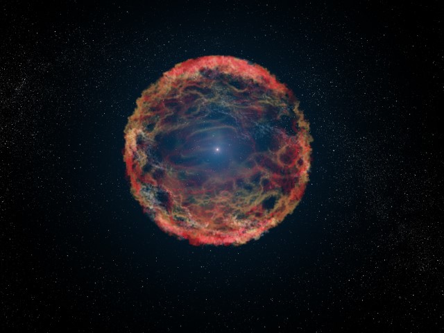 Photo: NASA's Webb Telescope Spots Rare Star About to Go Supernova