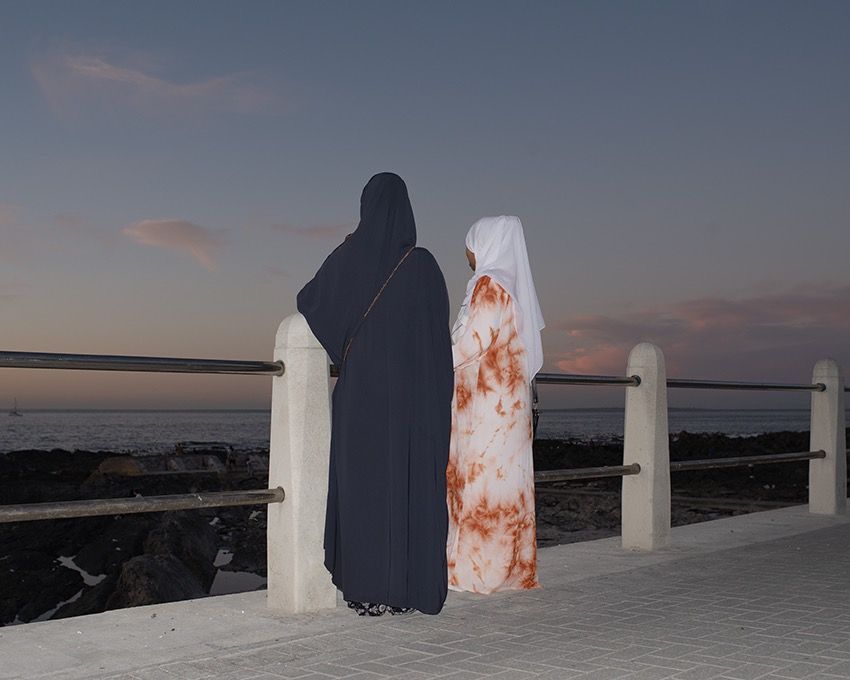 Sunset, Promenade, Sea Point, South Africa, 2018, from the Side Gallery 50x50 print sale