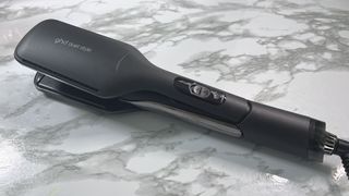 GHD Duet Style hair styler in reviewer's home