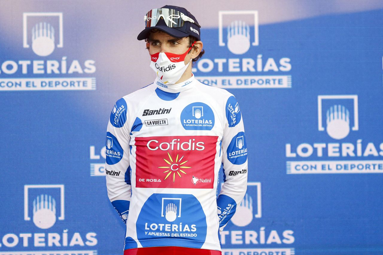 Vuelta Espana 2020 - 75th Edition - 8th stage Logrono - Alto de Moncalvillo 164 km - 28/10/2020 - Guillaume Martin (FRA - Cofidis) - photo Luis Angel Gomez/BettiniPhoto&Acirc;&copy;2020