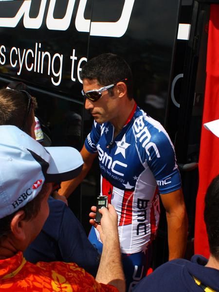 George Hincapie (BMC) takes the time to answer some questions.