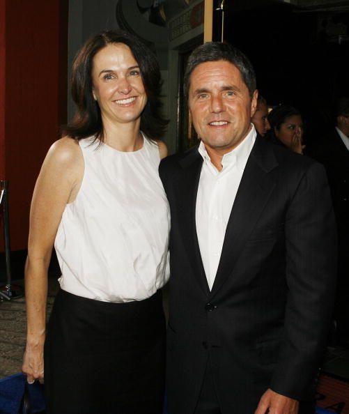 Jill Messick with Brad Grey.