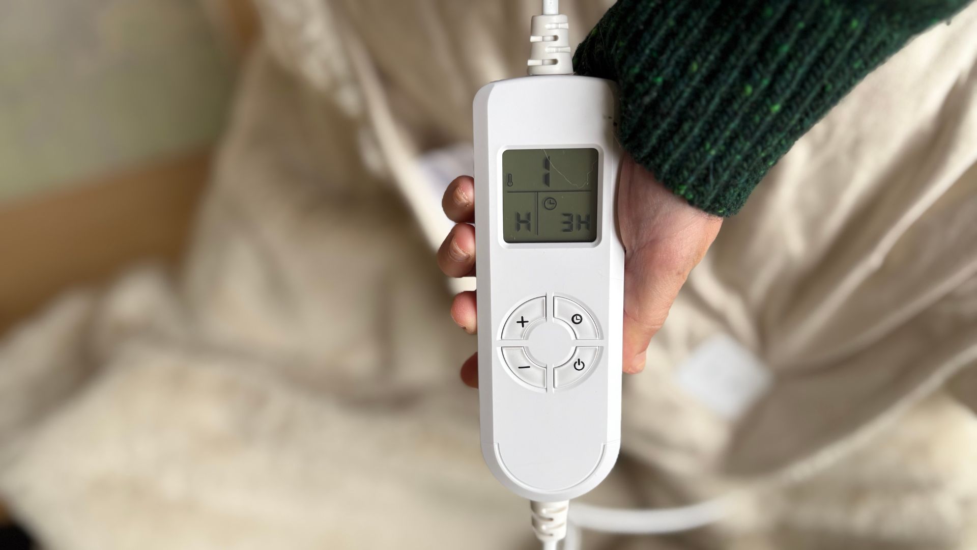 Testing The White Company Faux Fur Heated Throw