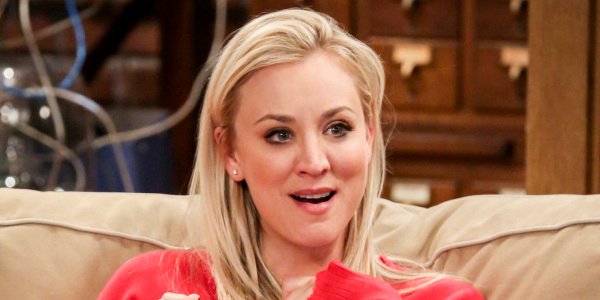 kaley cuoco penny surprised the big bang theory