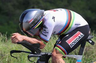 World Champion in the time trial Remco Evenepoel (Soudal-QuickStep)