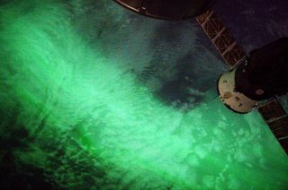 Aurora Seen from the International Space Station