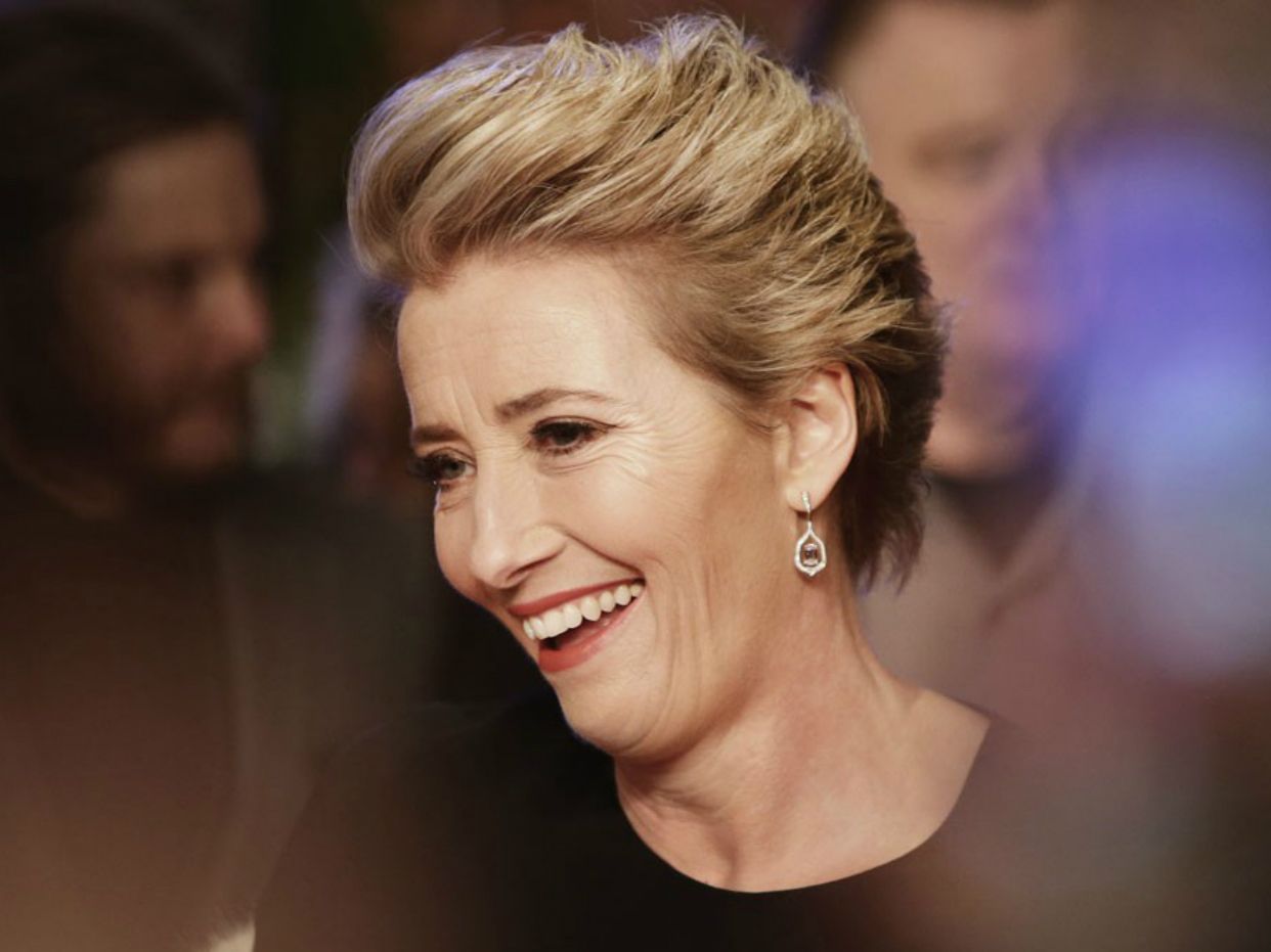 Emma Thompson. 