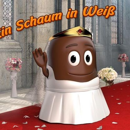 Super Dickmann's royal wedding ad