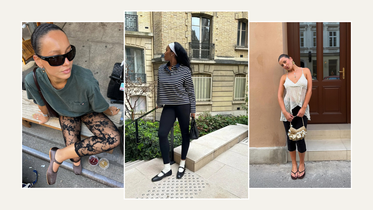 Leggings Are All I Want to Wear Right Now—These 5 Tops Make Them Look Intentional