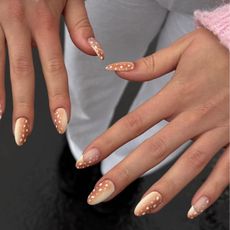Bambi print nail trend