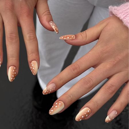 Bambi print nail trend