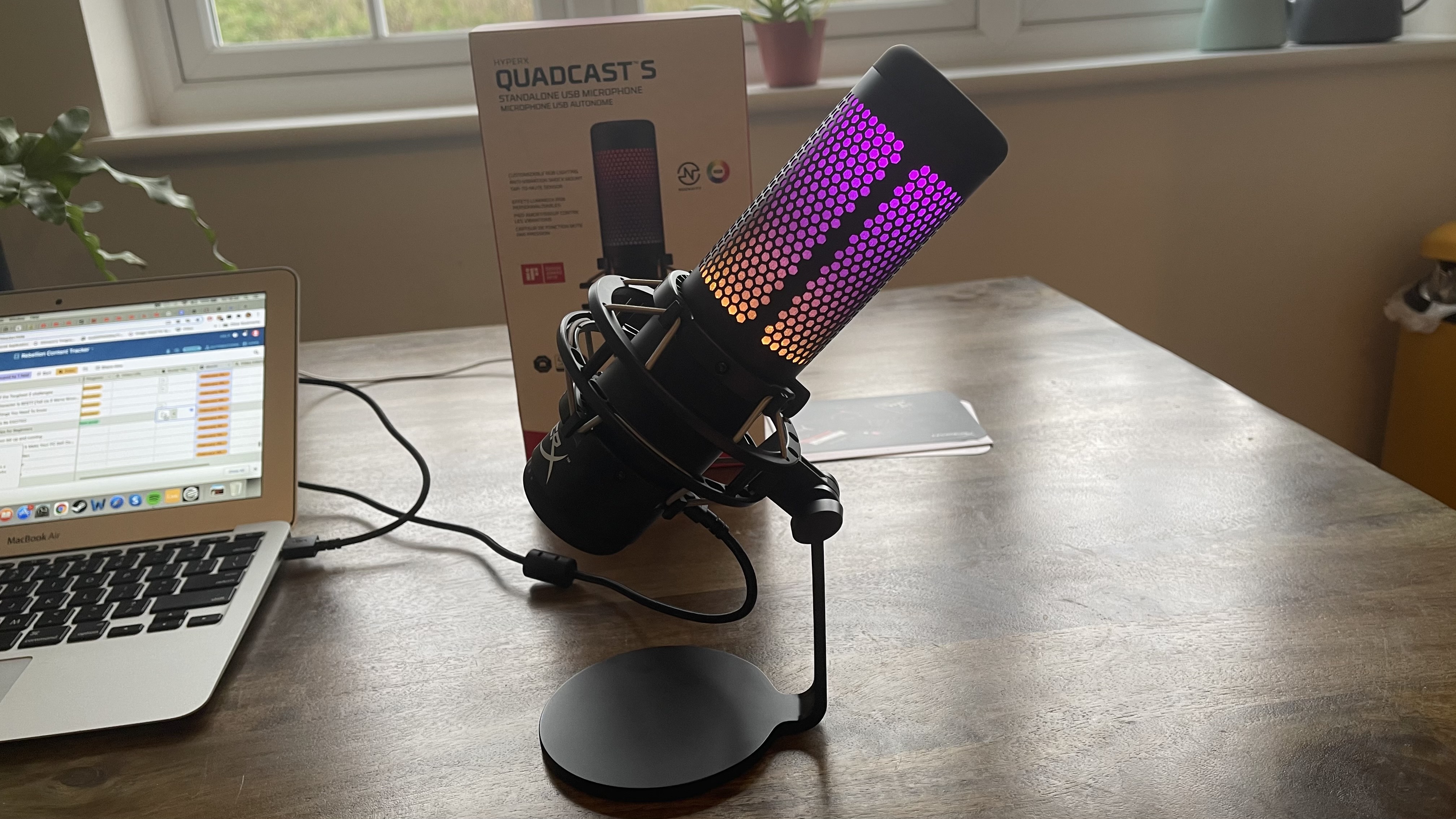 HyperX QuadCast S microphone review