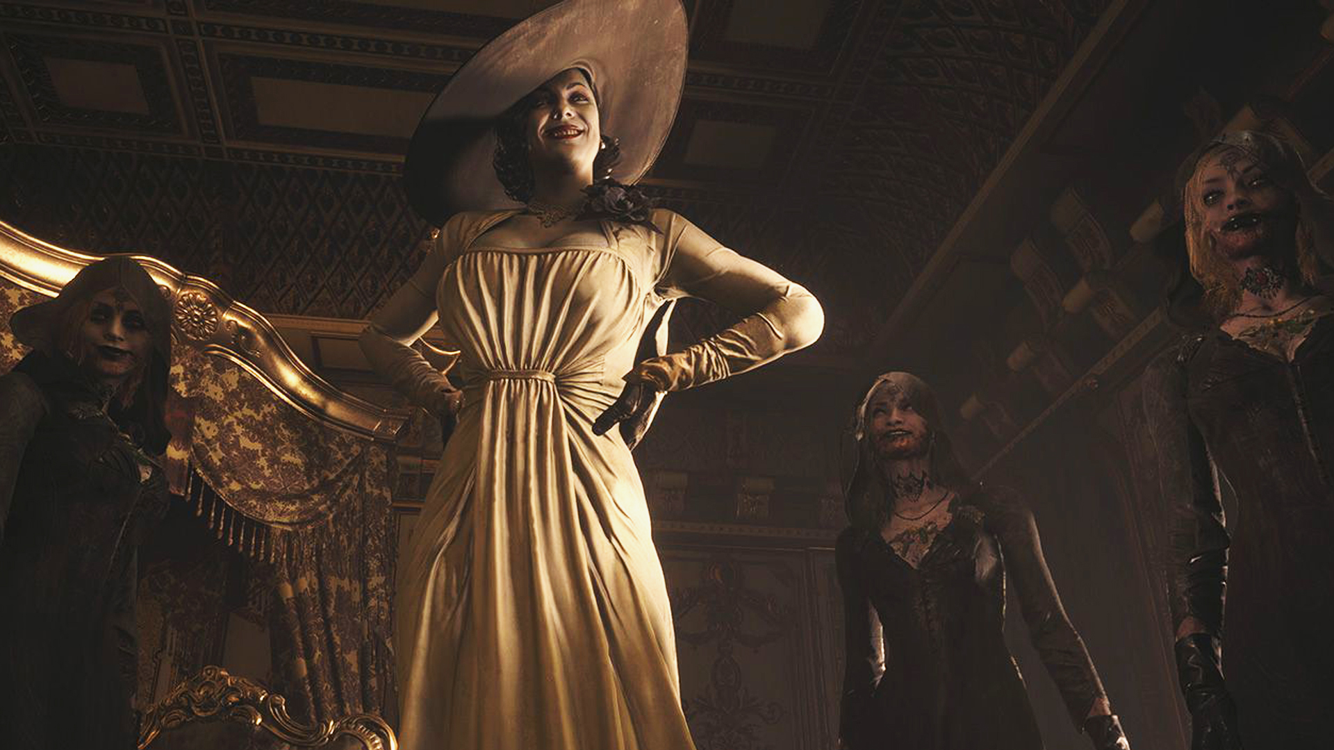 Resident Evil Villages Demo Shows Lady Dimitrescu Is As Tall Terrifying And Irresistible As 