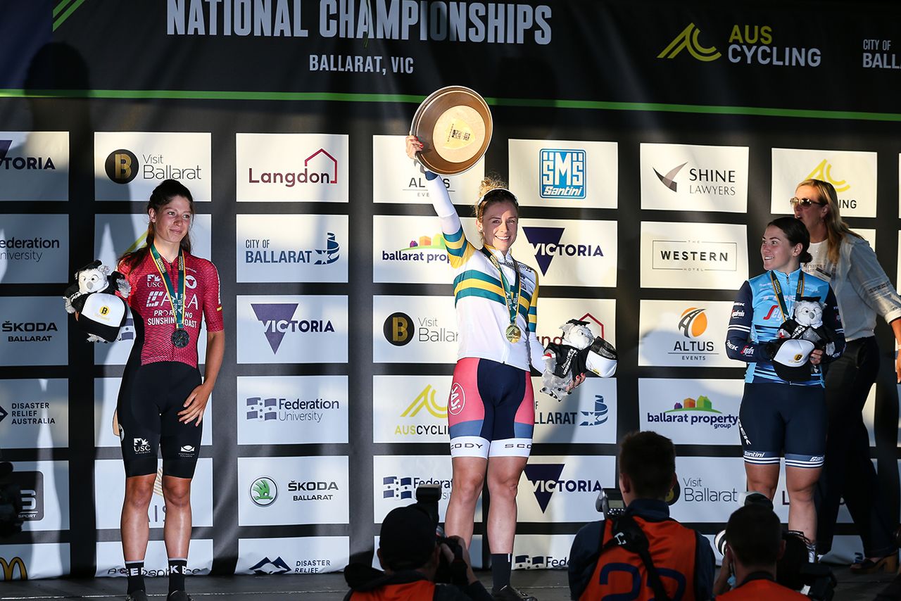 5/2/21-Ballarat/Buninyong
AusCycling2021 Federation University Road National Championships.
Fixed Gear Criterium
(Photo by Con Chronis/AusCycling)