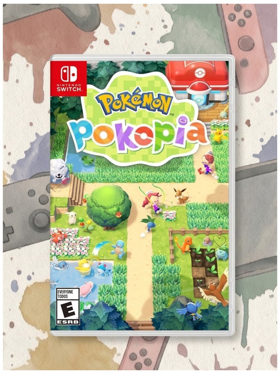 Pokémon games on a colorful Switch 2 background