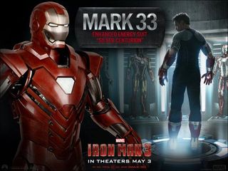 Iron Man 3 Silver Centurion