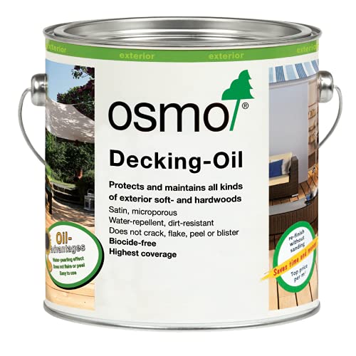 Osmo Decking Oil Clear - 2.5 Litre