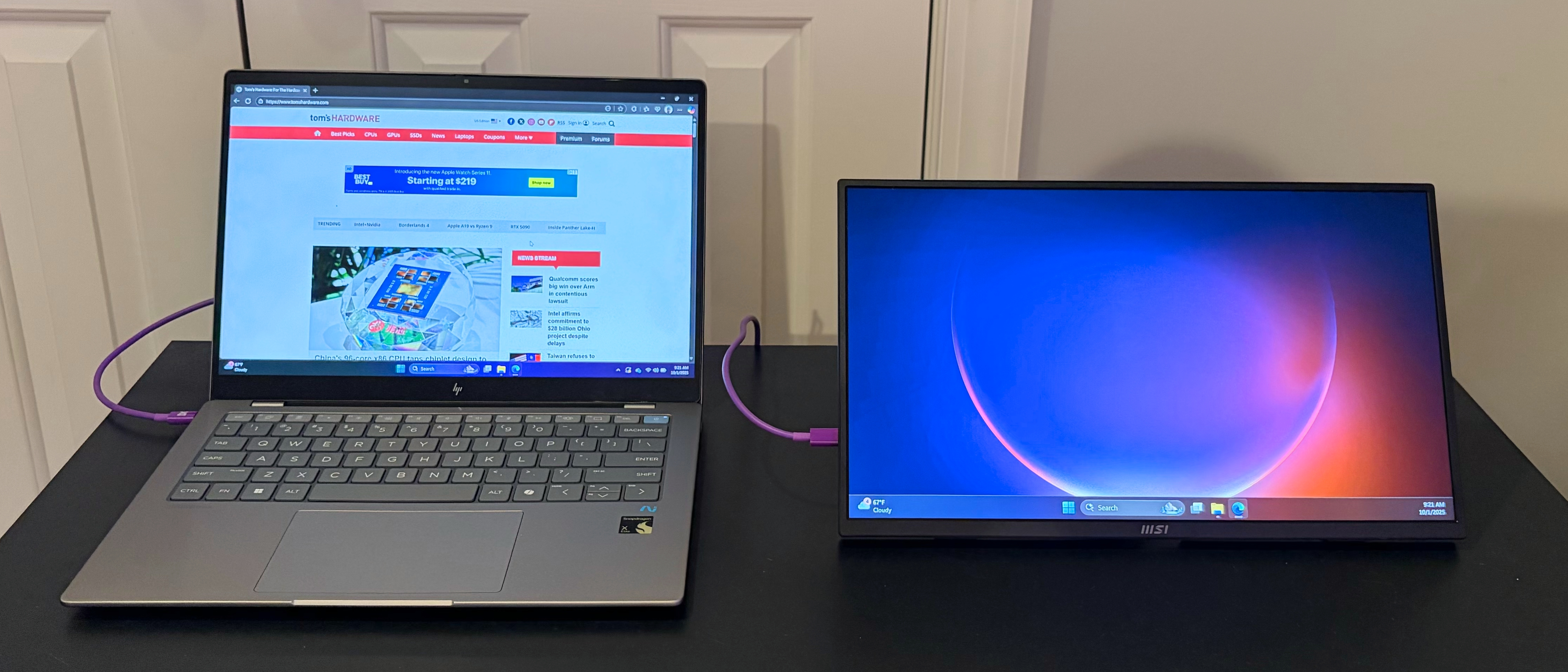 MSI Pro MP165 E6 Portable Monitor