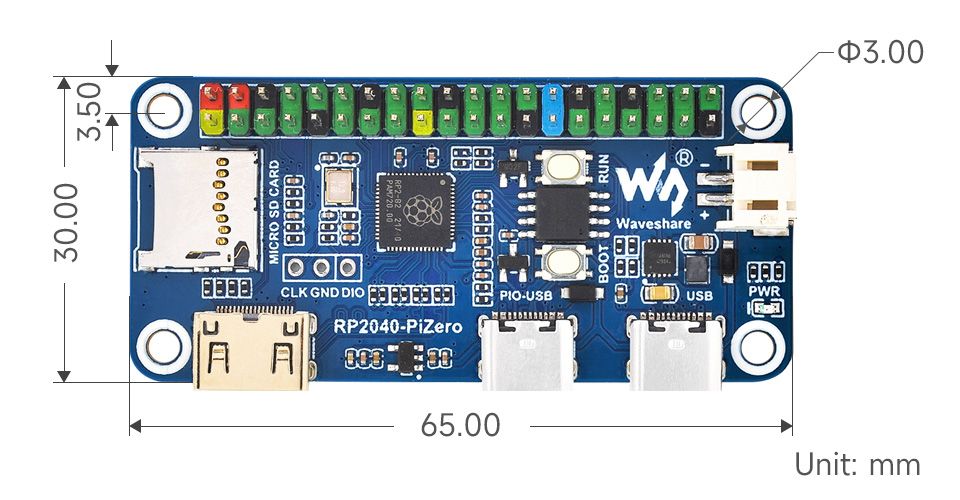 Waveshare RP2040-PiZero